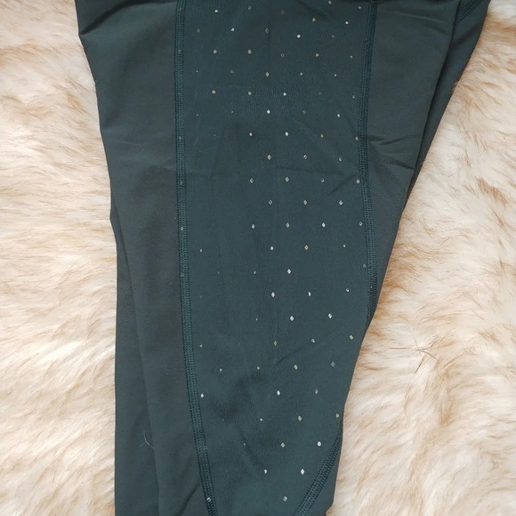 Rare Lululemon Tight Stuff Tight Reflective Dark Fuel/Night Fall Tricolor Size 4 - Picture 4 of 9